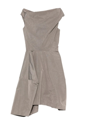 Vivienne Westwood Pre-Owned 2015 asymmetric draped dress - Grey
