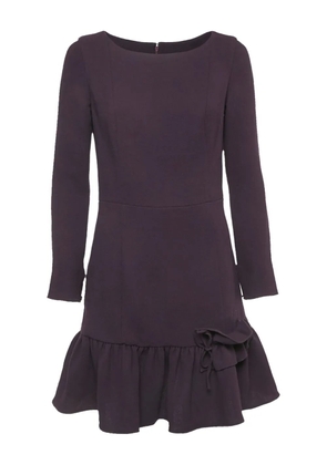 Ingie Paris ruffle-detail dress - Purple