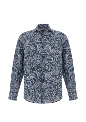 Paul & Shark paisley-print shirt - Blue