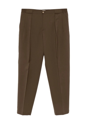 Briglia 1949 Portobello pleat-detail trousers - Brown