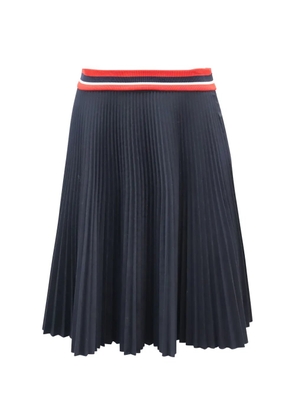Prada Pre-Owned pleated midi skirt - Blue