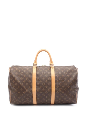Louis Vuitton Pre-Owned 2001 Monogram Keepall 50 travel bag - Brown