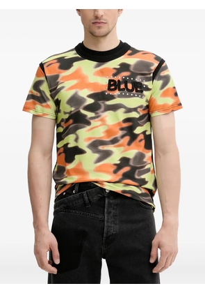 BLUEMARBLE camouflage-print embellished T-shirt - Green