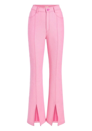 Cinq A Sept Shanis high-rise panelled jeans - Pink