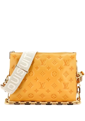 Louis Vuitton Pre-Owned Coussin Bag Monogram Embossed Lambskin PM crossbody bag - Yellow