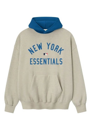FEAR OF GOD ESSENTIALS x MLB Mets graphic hoodie - Grey