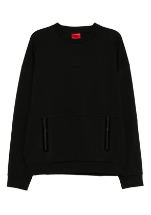 HUGO long-sleeved sweatshirt - Black