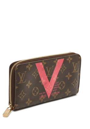 Louis Vuitton Pre-Owned V Zippy wallet - Brown