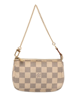 Louis Vuitton Pre-Owned 2007 Damier Azur Mini Pochette Accessoires handbag - White