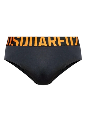 DSQUARED2 logo-band swimming trunks - Black