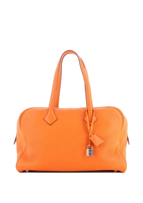Hermès Pre-Owned Victoria II Bag Clemence 35 satchel - Orange