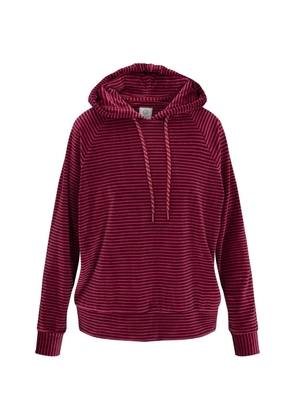 PIP STUDIO Tamari velvet hoodie - Red
