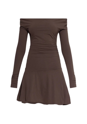 Bond-eye bond eye dress - Brown