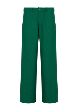 Marni pocket belt-loop trousers - Green