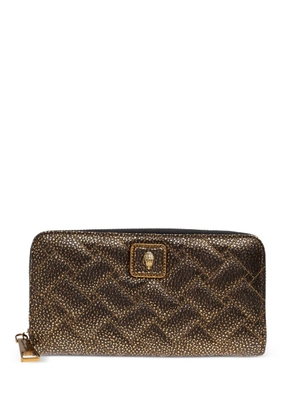 Kurt Geiger London quilted zip-fastening wallet - Black