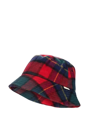 Aimé Leon Dore plaid wool bucket hat - Red