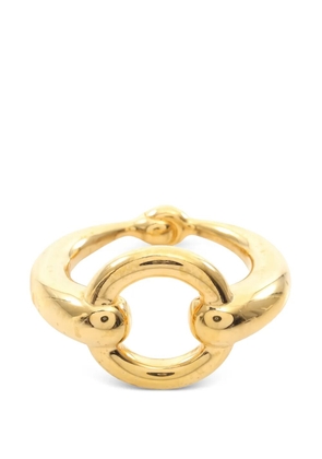Hermès Pre-Owned 2010s Mors scarf ring - Gold