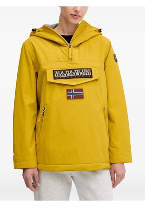 Napapijri logo hoodie - Yellow