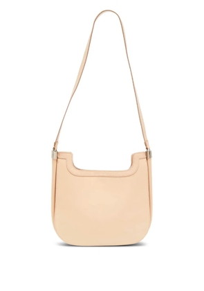 Emporio Armani Pre-Owned leather shoulder bag - Neutrals