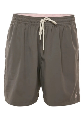 Polo Ralph Lauren logo-embroidered swim shorts - Grey