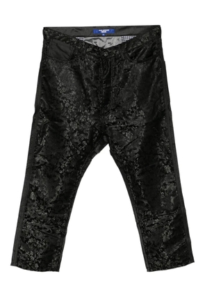Junya Watanabe MAN jacquard trousers - Black