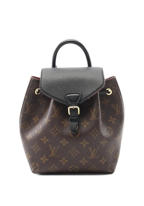 Louis Vuitton Pre-Owned 2020 Montsouris NM BB monogram backpack - Brown
