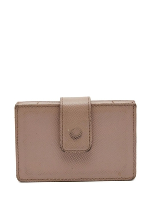 Prada Pre-Owned Saffiano leather wallet - Neutrals