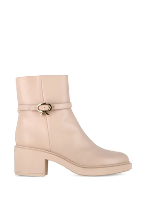 Gianvito Rossi Dumont ankle boots - Neutrals