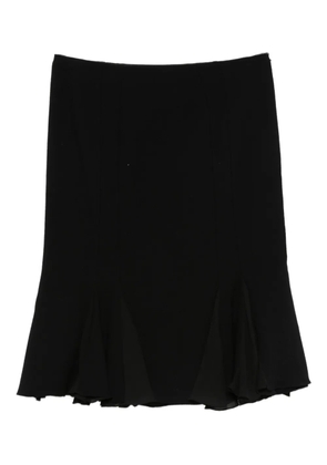 John Galliano Pre-Owned flared skirt - Black