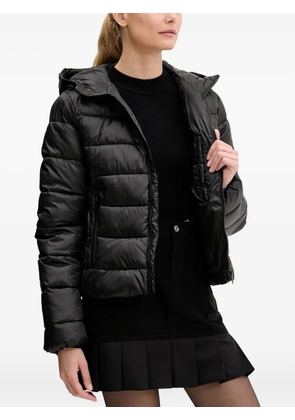 Karl Lagerfeld Jeans hooded puffer jacket - Black