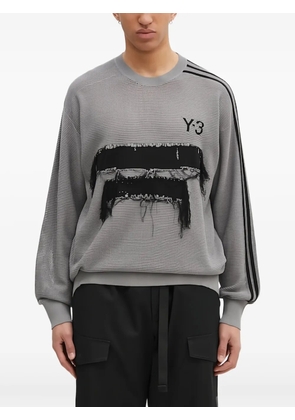 Y-3 crew-neck sweater - GRAY