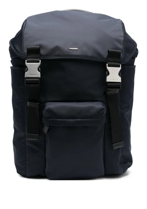 SANDRO buckle backpack - Blue