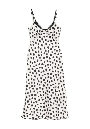 LIU JO polka dot-pattern dress - White