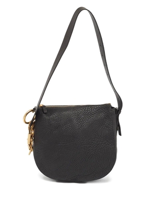 Burberry Pre-Owned Knight leather shoulder bag - Black