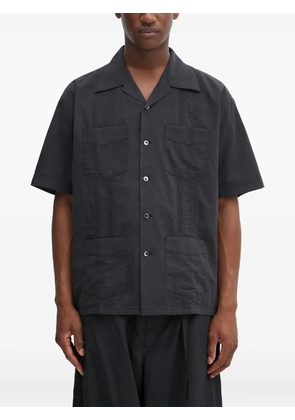 Neighborhood multi-pocket short-sleeve shirt - Black