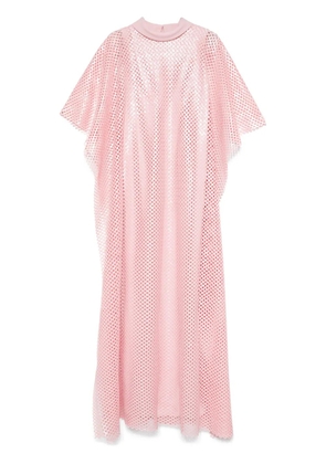 JEAN-LOUIS SABAJI mesh abaya - Pink