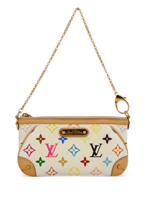 Louis Vuitton Pre-Owned x Takashi Murakami 1990-2000s Pochette Milla MM clutch bag - White