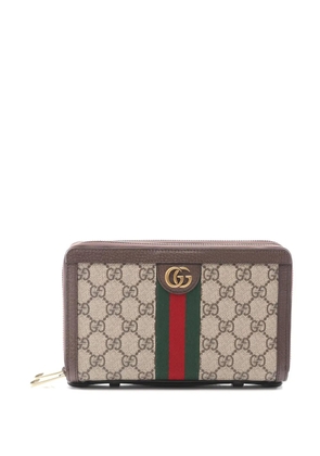 Gucci Pre-Owned 2020S GG Supreme Ophidia wallet - Neutrals