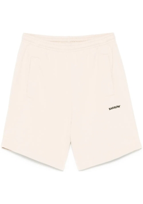 BARROW logo-print shorts - Neutrals