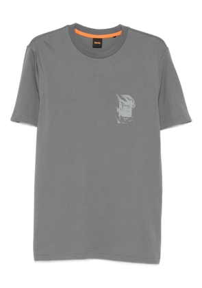 BOSS graphic-print T-shirt - Grey