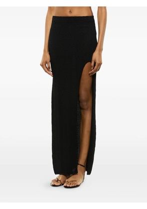 Laneus knit maxi skirt - Black