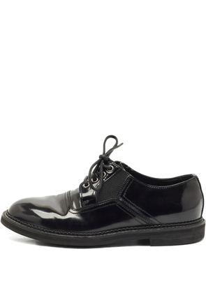 Dolce & Gabbana Pre-Owned lace-up derby shoes - Black