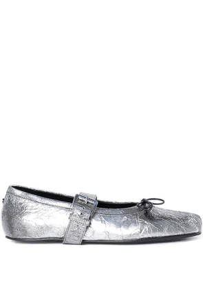 Ann Demeulemeester Zoey ballet flats - Silver