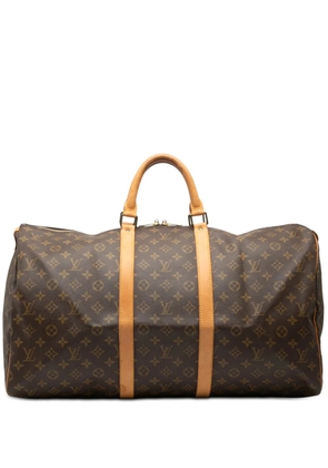 Louis Vuitton Pre-Owned 1991 Monogram Keepall 55 travel bag - Brown