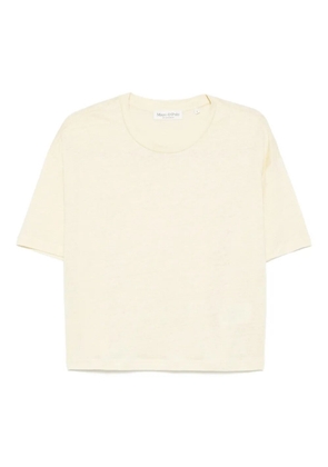Marc O'Polo crew-neck linen T-shirt - Yellow