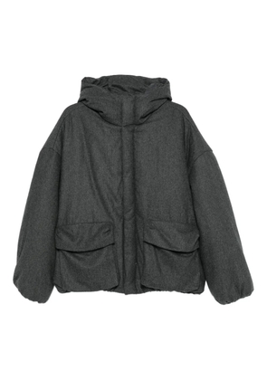 LC23 hooded padded jacket - Grey