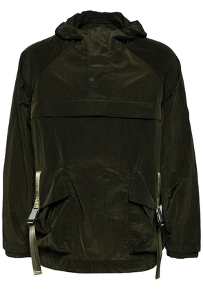 Spoonyard multi pocket long-sleeves windbreaker - Green