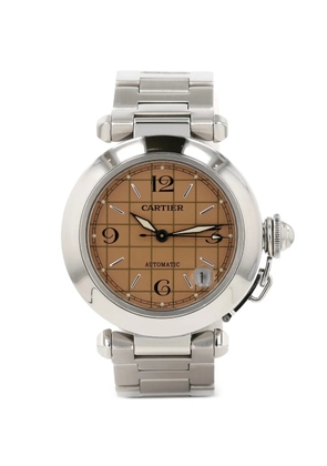 Cartier 2000s Pasha screwed caseback 35mm watch - Silver