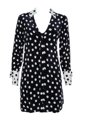 alice + olivia polka dot dress - Black