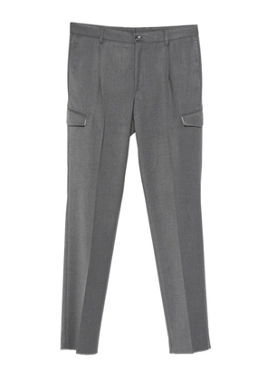 Tagliatore flap-pockets trousers - Grey